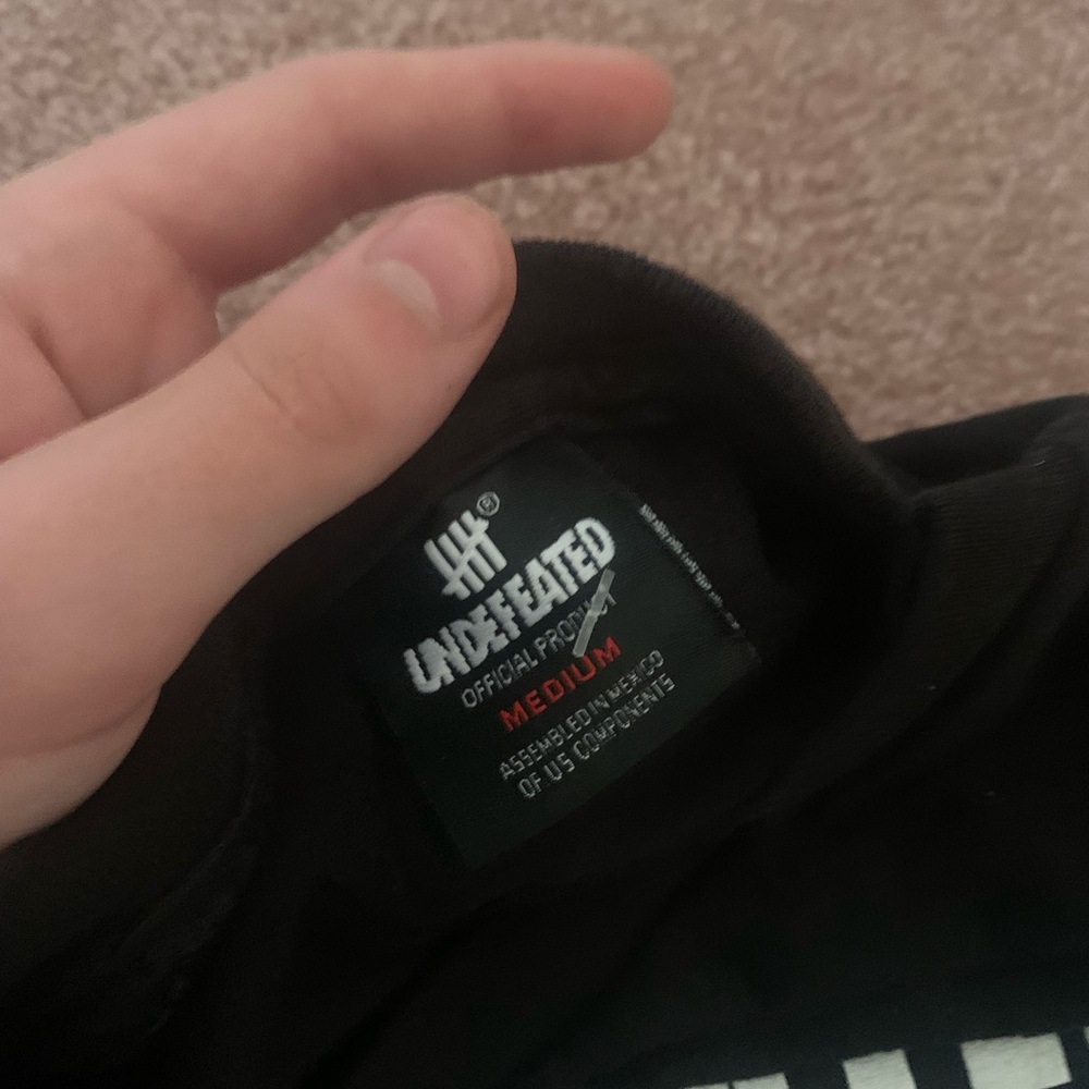 Undefeated shirt
